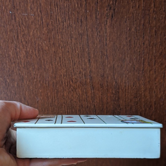 Vintage playing card box - hold 2 decks - perfect gift! - Picture 11 of 11